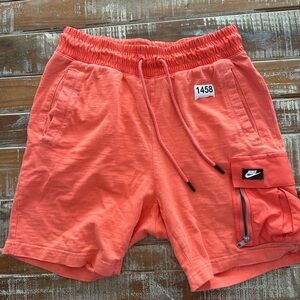 Nike Bright Coral Athletic Shorts